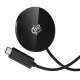 Бездротовий ЗП HOCO CW63 Pro Fast Qi2.2 magnetic wireless fast charger Black mag-6942007676946154071