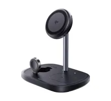 Бездротовий ЗП Baseus EnerFill FS41 3-in-1 Wireless Charging Stand Black P10281904123-01 mag-6932172686710145744