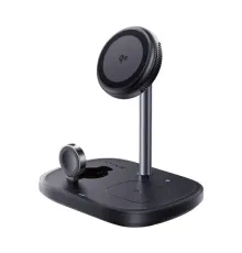 Бездротовий ЗП Baseus EnerFill FS41 3-in-1 Wireless Charging Stand Black P10281904123-01 mag-6932172686710145744