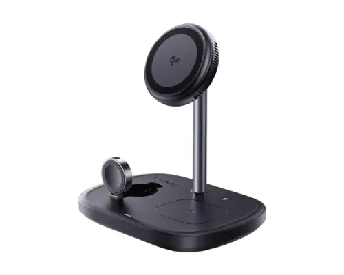 Бездротовий ЗП Baseus EnerFill FS41 3-in-1 Wireless Charging Stand Black P10281904123-01 mag-6932172686710145744