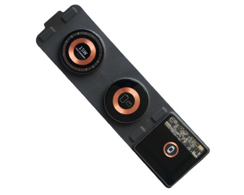 Зарядний пристрій 3 IN1 T01 MAGSAFE (iPhone, iWatch, AirPods) 15W FAST ORIGINAL Black mag-2000001450116103789
