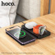 Бездротовий ЗП HOCO CQ13 Triumph 3-in-1 travel folding wireless fast charger Black mag-6942007635509135641
