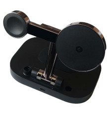 Зарядний пристрій 4 IN1 F22 MAGSAFE (iPhone, iWatch, AirPods,Stylus) 15W FAST ORIGINAL Black mag-2000001450130100075