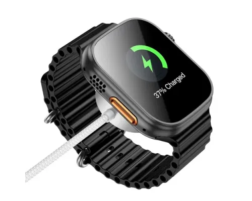 Бездротовий ЗП HOCO CW59 iWatch＆SAM watch wireless charger white mag-6942007638517146736