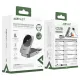 Бездротовый ЗП ACEFAST E22 Desktop 3-in-1 Wireless Charging holder Metal grey mag-6974316284079153297