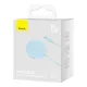 Бездротовий ЗП Baseus Simple Mini3 Magnetic Wireless Charger 15W Blue CCJJ040303 mag-6932172623296134746