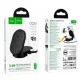 Бездротовий ЗП HOCO CQ23 Pole Qi2.2 3-in-1 magnetic wireless fast charger Black mag-6942007676960153869