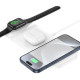 Бездротовий ЗП HOCO CQ5 Step 3-in-1 wireless fast charger(iWatch) White mag-694200761201234998