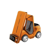 Зарядний пристрій 5 IN1 T20 (iPhone, iWatch, AirPods, Clock, Alarm) 15W FAST ORIGINAL Orange mag-200000148015135060