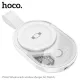 Бездротовий ЗП HOCO CW60 Whale watch wireless charger for iWatch White mag-6942007646246144065