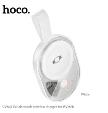 Бездротовий ЗП HOCO CW60 Whale watch wireless charger for iWatch White mag-6942007646246144065