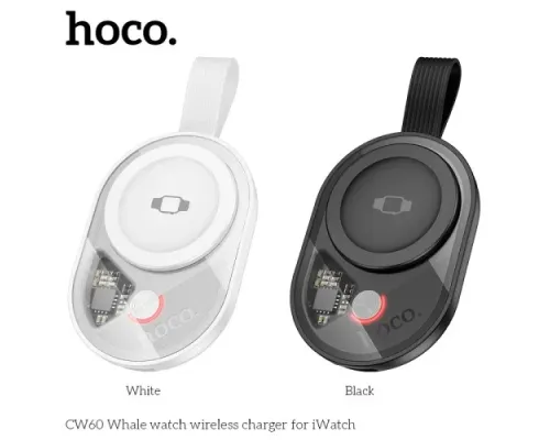 Бездротовий ЗП HOCO CW60 Whale watch wireless charger for iWatch White mag-6942007646246144065