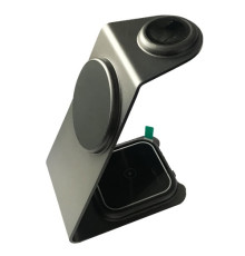 Зарядна станція 3IN1 M01 MagSafe Ultra-Thin (iPhone, iWatch, AirPods) 15W Original Black mag-200000150860219746