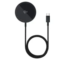 Бездротовий ЗП Baseus Simple Mini4 Air Magnetic Charger Qi2 15W Black P10278200111-00 деф пакування mag-2000001662823147459