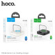 Бездротовий ЗП Magsafe HOCO CQ16B Astute 2-in-1 desktop charger Milky white mag-6942007639897142607