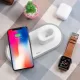 Бездротовий ЗП HOCO CW21 Wisdom 3-in-1 iPhone/iWatch/AirPods 2A White mag-6931474706560146286