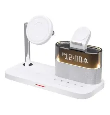 Зарядний пристрій C09 5IN1 (iPhone, iWatch, AirPods) 23W FAST ORIGINAL White mag-2000001640142147118