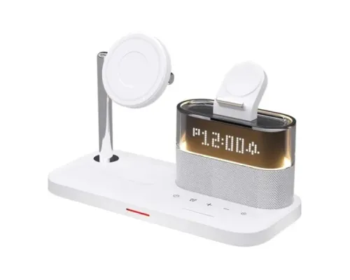 Зарядний пристрій C09 5IN1 (iPhone, iWatch, AirPods) 23W FAST ORIGINAL White mag-2000001640142147118