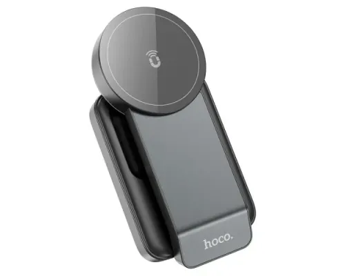 Бездротовий ЗП HOCO CQ3 Motorcycle folding 3-in-1 magnetic wireless fast charger Black mag-6942007602334146150