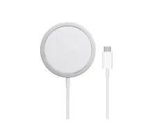 Бездротовий ЗП WiWU Wi-W009 Magnetic Wirless White mag-6976195091595153564