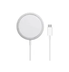 Бездротовий ЗП WiWU Wi-W009 Magnetic Wirless White mag-6976195091595153564