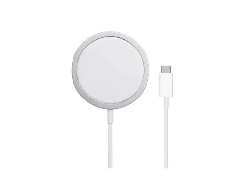 Бездротовий ЗП WiWU Wi-W009 Magnetic Wirless White mag-6976195091595153564
