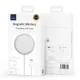 Бездротовий ЗП WiWU Wi-W009 Magnetic Wirless White mag-6976195091595153564