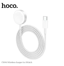ЗП для Apple Watch HOCO CW46 Wireless charger for iWatch Type-C/5V/0,35A/1-8S White mag-6931474795069144748