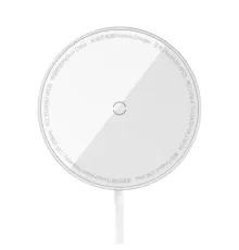 Бездротовий ЗП Baseus Simple Mini3 Magnetic Wireless Charger 15W Silver CCJJ040012 дефект пакування mag-2000001666418152070