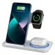 Бездротовий ЗП WiWU Wi-W020 3 in 1 Foldable Wireless Charger White mag-6976195093537153565