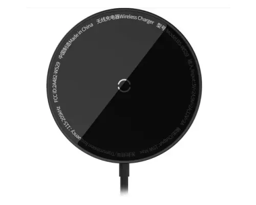 Бездротовий ЗП Baseus Simple Mini3 Magnetic Wireless Charger 15W Black CCJJ040001 дефект пакування mag-2000001666425152071