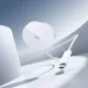 Бездротовий ЗП HOCO CW63 Fast Qi2 magnetic wireless fast charger white mag-6942007661089146752