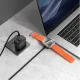 Бездротовий ЗП HOCO CW66 PD100W+iWatch 2-in-1 charging cable Black mag-6942007675680153864