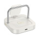 Бездротовий ЗП HOCO CQ16A Astute 3-in-1 desktop charger+watch charger milky white mag-6942007639873138661