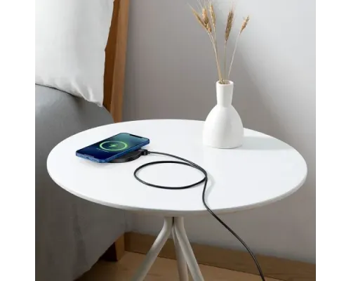 Бездротовий ЗП Baseus Digital LED Display Gen 2 Wireless Charger 15W Black CCED000001 mag-6932172602208145668