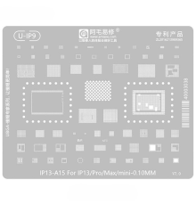 Трафарет Amaoe BGA U-IP9 0.12mm PLS-00-00141790