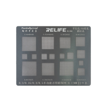 Трафарет BGA RELIFE RL-044 0.3 0.35 0.4 0.5 0.12mm PLS-00-00079616