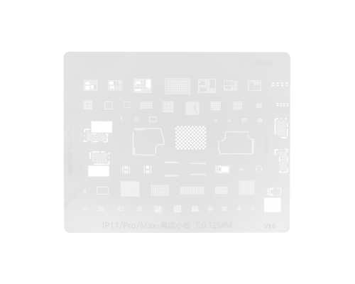 Трафарет Amaoe BGA Apple iPhone 11 0.12mm V3.0 PLS-00-00149803