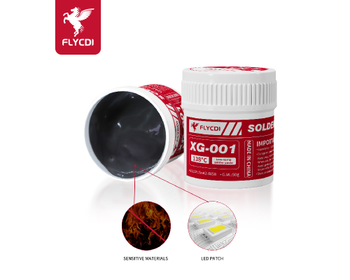 BGA паста FLYCDI XG-001 50 г, 138 ° С PLS-00-00140798
