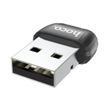 USB Блютуз Hoco UA18 adapter BT5.0 Колір Чорний 6931474762399