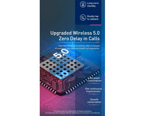 Bluetooth гарнітура Baseus Encok Vehicle-mounted Wireless Earphones A05 Black (NGA05-01)