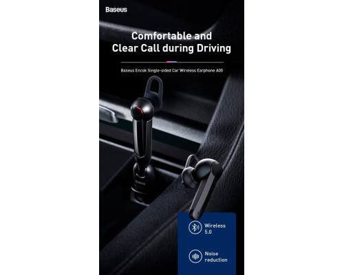 Bluetooth гарнітура Baseus Encok Vehicle-mounted Wireless Earphones A05 Black (NGA05-01)