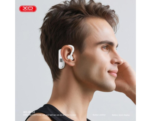 Блютуз гарнітура XO BE52 On-Ear Bluetooth Single Side Headset Біла mag-6975837581821140441