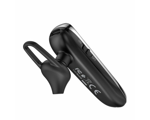 Bluetooth гарнітура HOCO E49 Young business wireless headset Black (6931474724694)