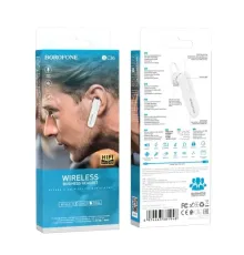 Гарнітура BOROFONE BC36 білий mag-6974443381931152674
