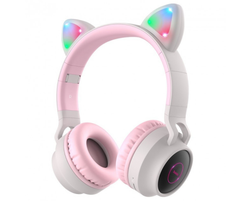 Навушники bluetooth Hoco W27 pink PLS-00-00053458