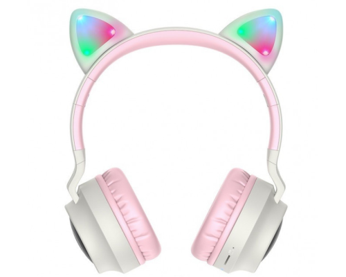 Навушники bluetooth Hoco W27 pink PLS-00-00053458