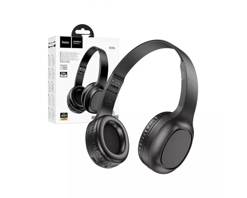 Навушники bluetooth Hoco W46 black PLS-00-00116957