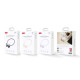 Блютуз навушники XO BS34 Foton Open Air Conduction Bluetooth Earphones Світло жовті mag-692068085121819127