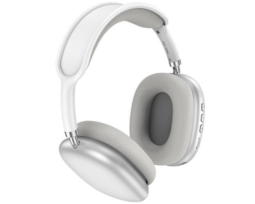 Навушники bluetooth Borofone BO22 silver PLS-00-00161974